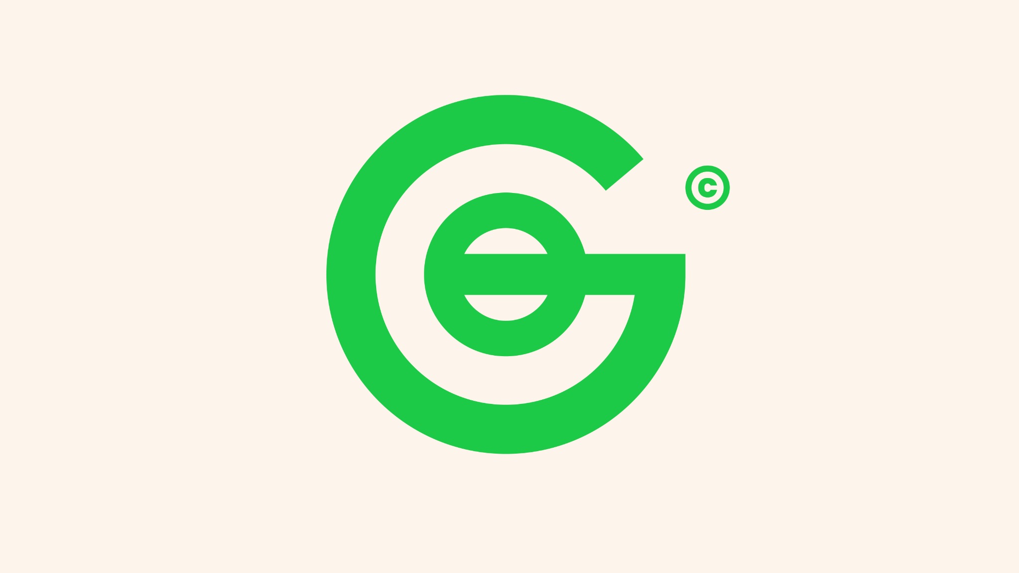 GRINTA circular G symbol