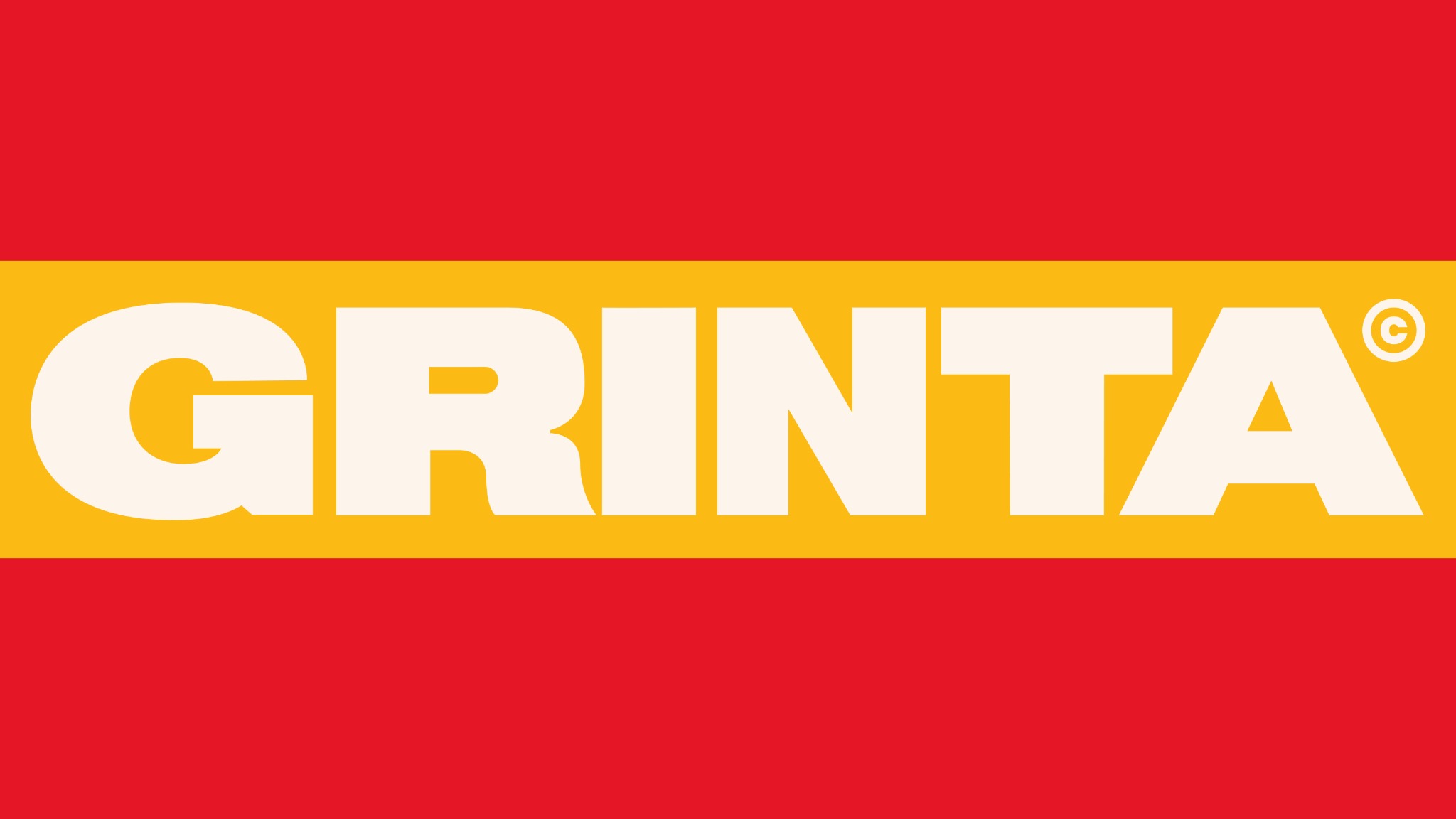 GRINTA red and yellow color system